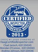 Haag Certified Roof Inspector